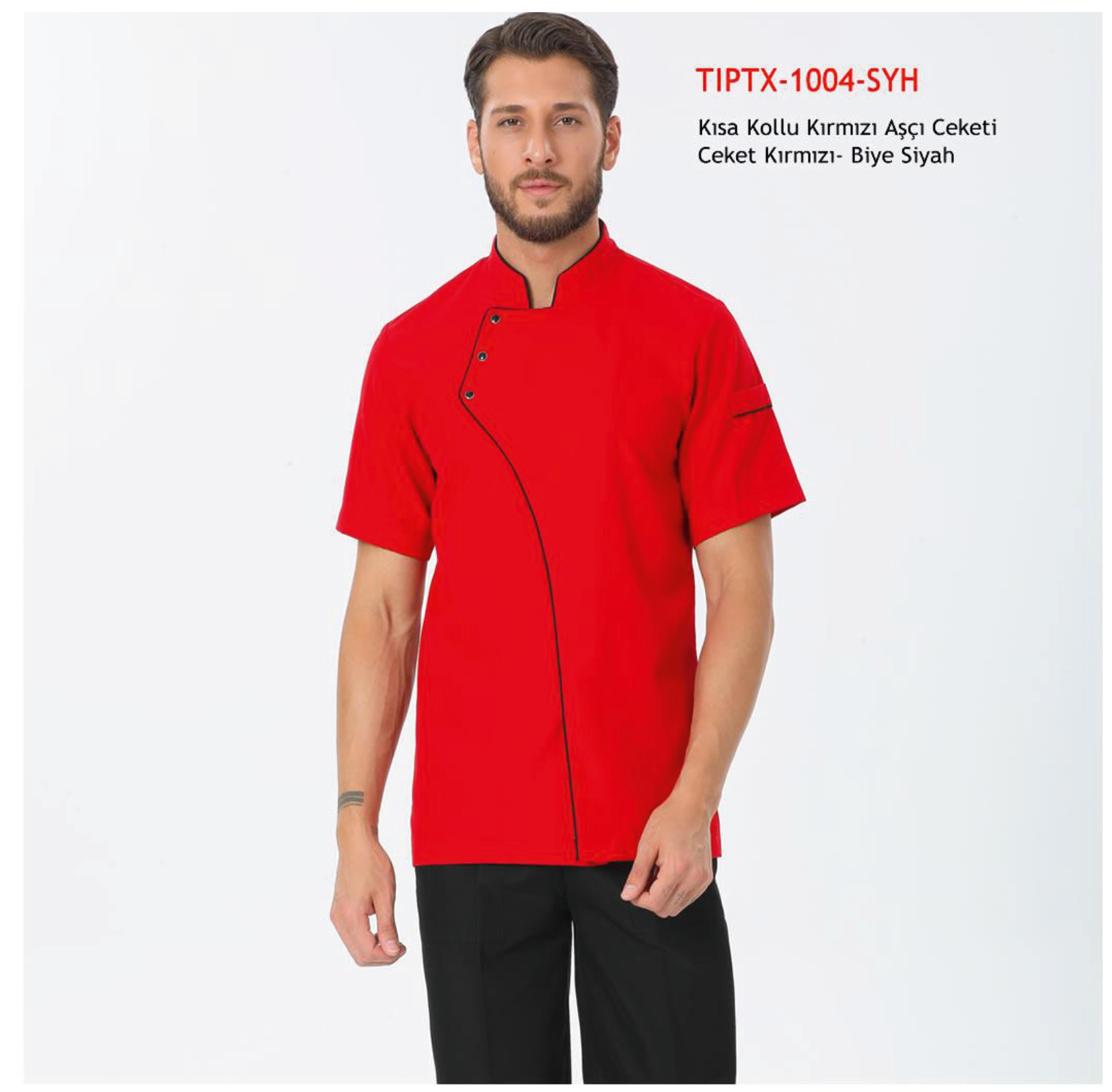 TIPTX 1004 Kısa Kollu Erkek Ceket Görsel 6